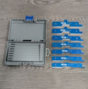 Kreg PRS3400 Precision Router Table Set Up Bars Metal